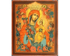 Икона Богоматерь Неувядаемый Цвет