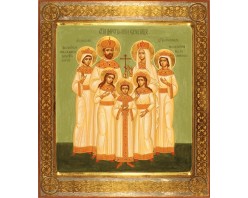 Икона Царская семья