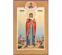 Мерная (ростовая) Икона Святая Великомученица Варвара