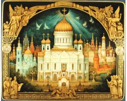Шкатулка Храм Христа Спасителя