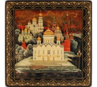 Лаковая миниатюра Москва Златоглавая