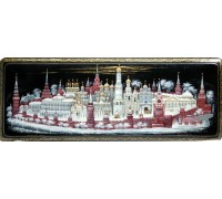 Лаковая миниатюра Московский кремль