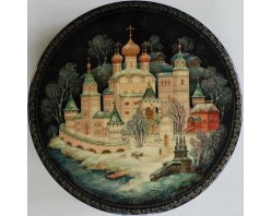 Лаковая миниатюра "Ипатьевский монастырь"