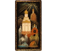 Лаковая миниатюра "Иваново пл.Пушкина"