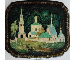 Лаковая миниатюра "Кидекша"