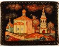 Лаковая миниатюра "Кидекша"