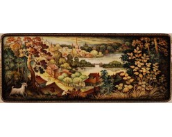 Лаковая миниатюра "Кинешма"