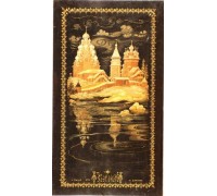 Лаковая миниатюра "Кижи"