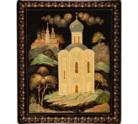 Лаковая миниатюра "Покрова на Нерли"
