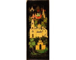 Лаковая миниатюра "Владимиро-Суздальский музей-заповедник"