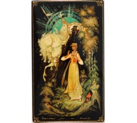 Лаковая миниатюра "Василиса Прекрасная"