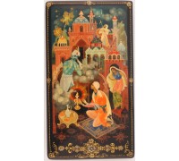 Лаковая миниатюра "Алладин и волшебная лампа"