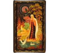 Лаковая миниатюра "Золотой волос"