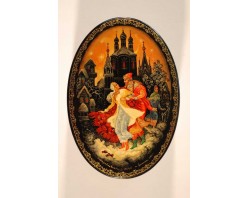 Лаковая миниатюра "Кирибеевич"