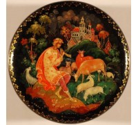 Лаковая миниатюра "Лель"