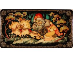 Лаковая миниатюра "Морозко"