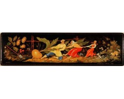 Лаковая миниатюра "Репка"