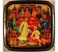 Лаковая миниатюра "По сказке Сивка-Бурка"