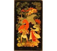 Лаковая миниатюра "Королевич Елисей"