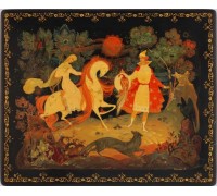 Лаковая миниатюра "Иван царевич"