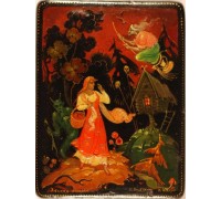 Лаковая миниатюра "Лесная сказка"