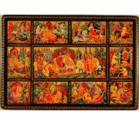 Лаковая миниатюра "Сказание о Петре и Февронии"