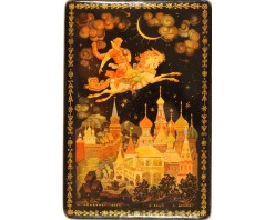 Лаковая миниатюра "Сказка"