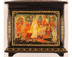 Лаковая миниатюра Царская невеста ларец