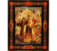 Лаковая миниатюра "Ярослав Мудрый"