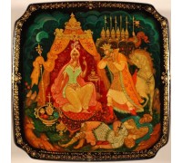 Лаковая миниатюра "Шамаханская царица"