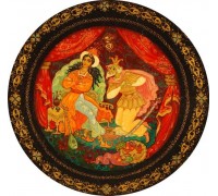 Лаковая миниатюра "Шамаханская царица"