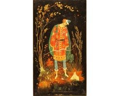 Лаковая миниатюра "Царевна лягушка"