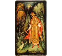 Лаковая миниатюра "Царевна лягушка"