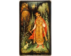 Лаковая миниатюра "Царевна лягушка"