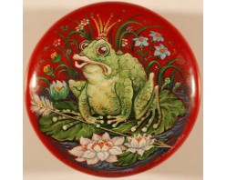 Лаковая миниатюра "Царевна лягушка"