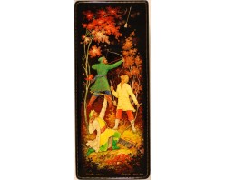 Лаковая миниатюра "Царевна лягушка"