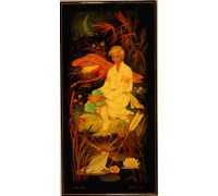 Лаковая миниатюра "Царевна лягушка"