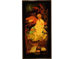 Лаковая миниатюра "Царевна лягушка"