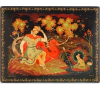 Лаковая миниатюра "Царевна лягушка"