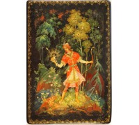 Лаковая миниатюра "Царевна лягушка"