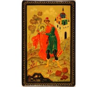 Лаковая миниатюра "Царевна лягушка"