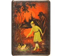 Лаковая миниатюра "Царевна лягушка"