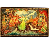 Лаковая миниатюра "Царевна лягушка"