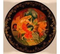 Лаковая миниатюра "Малахитовая шкатулка"