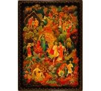 Лаковая миниатюра "Сказ о Даниле мастере"