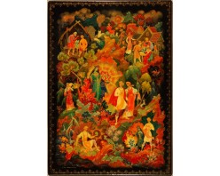 Лаковая миниатюра "Сказ о Даниле мастере"