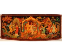 Лаковая миниатюра "Финист - Ясный Сокол"