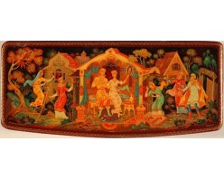 Лаковая миниатюра "Финист - Ясный Сокол"