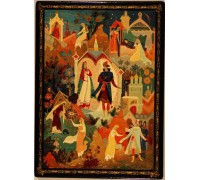 Лаковая миниатюра "Финист - Ясный Сокол"