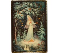 Лаковая миниатюра "Снегурочка"